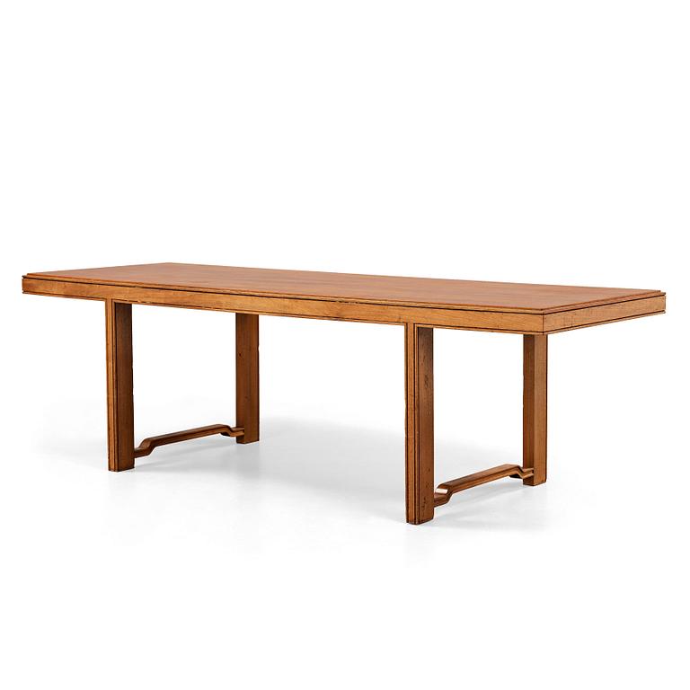 Nils Ahrbom & Helge Zimdahl, a walnut table, Stockholm 1932.