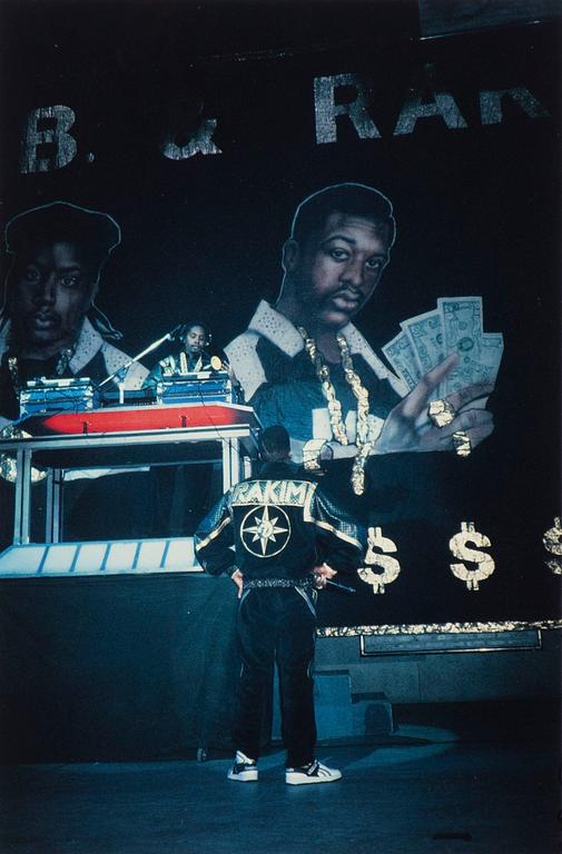 Ricky Powell, "Eric B & Rakim, Apollo Theatre, Harlem, USA, 1988".