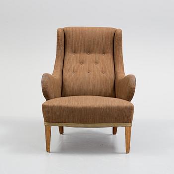 CARL MALMSTEN, armchair, "Oscar", second half of the 20th century. Signed CM.