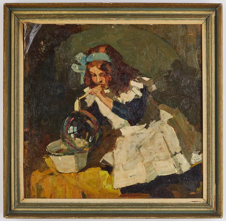 Rob Graafland, oil on canvas/panel, signed and dated 1912.