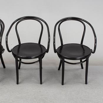 Four 'Epok' armchairs by IKEA.