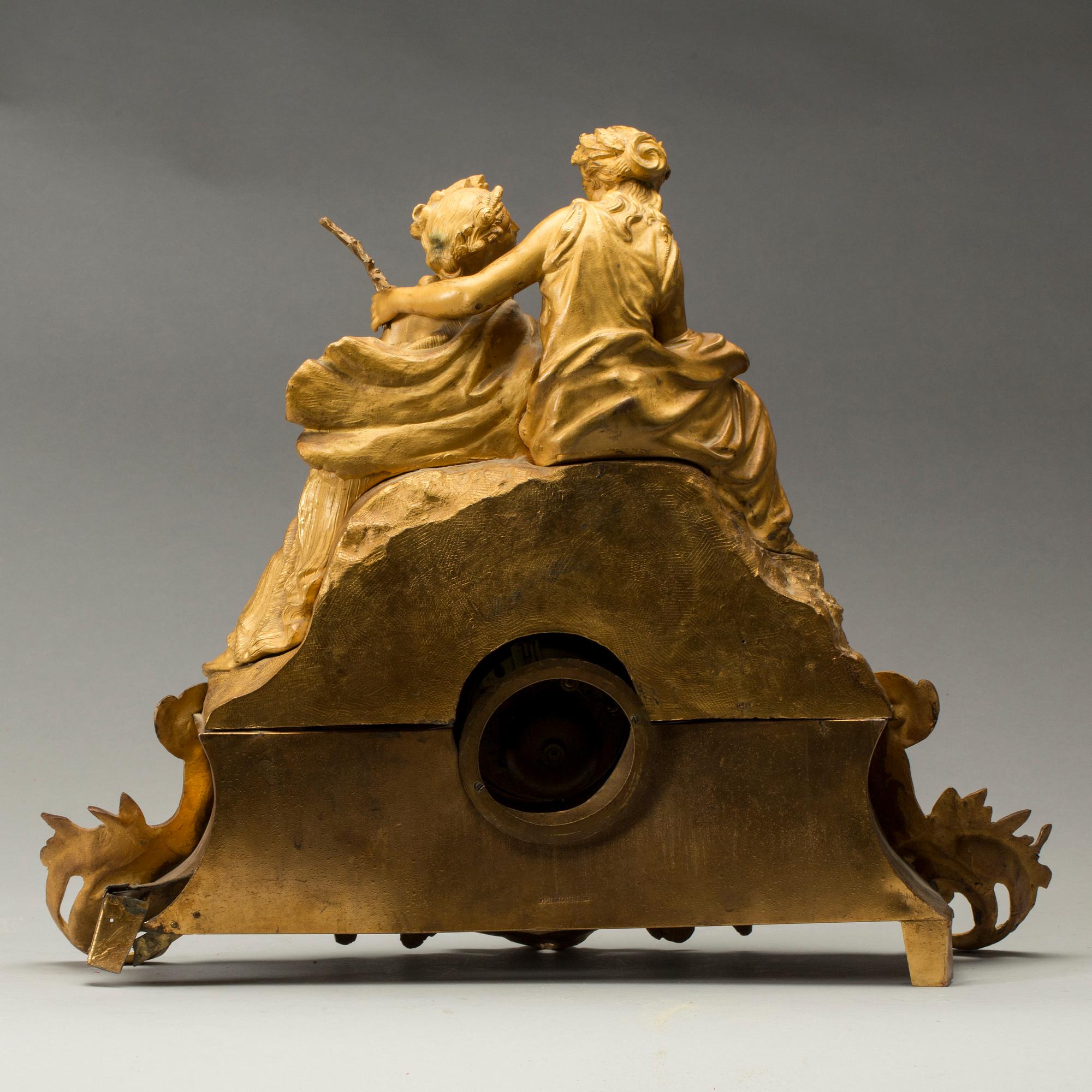 BORDSPENDYL, Japy Frères, Paris, Frankrike, 1800-talets andra hälft.
