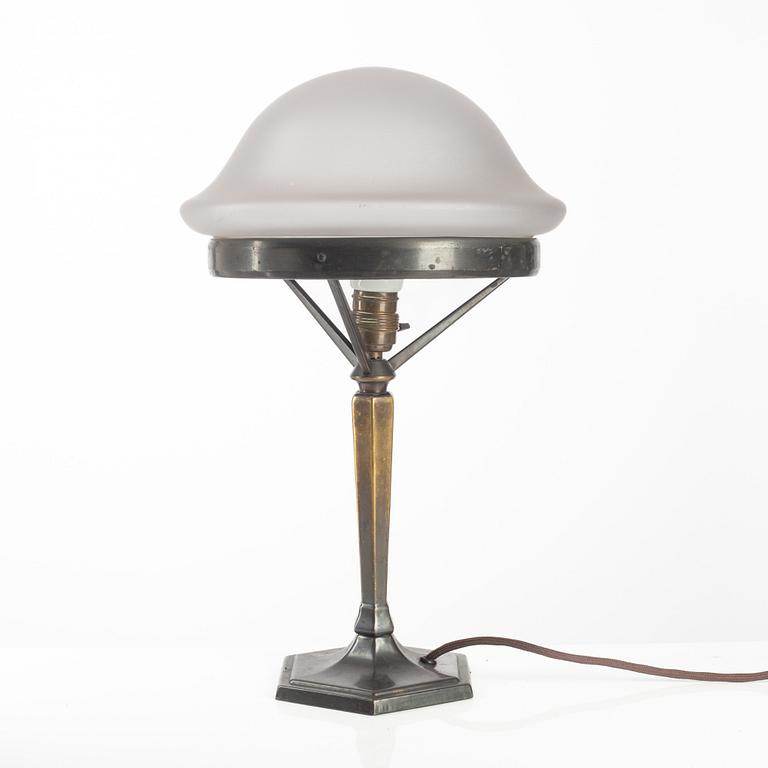 Arvid Böhlmarks Lampfabrik, a table lamp model "6622", Stockholm 1910s-1920s.