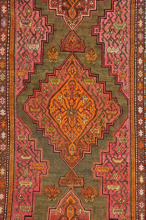 A runner, semi-antique Karabagh, ca 480 x 148 cm.