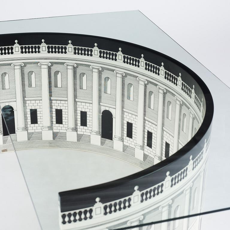 Piero Fornasetti, soffbord, "Architettura", Fornasetti, Milano, Italien 2008.