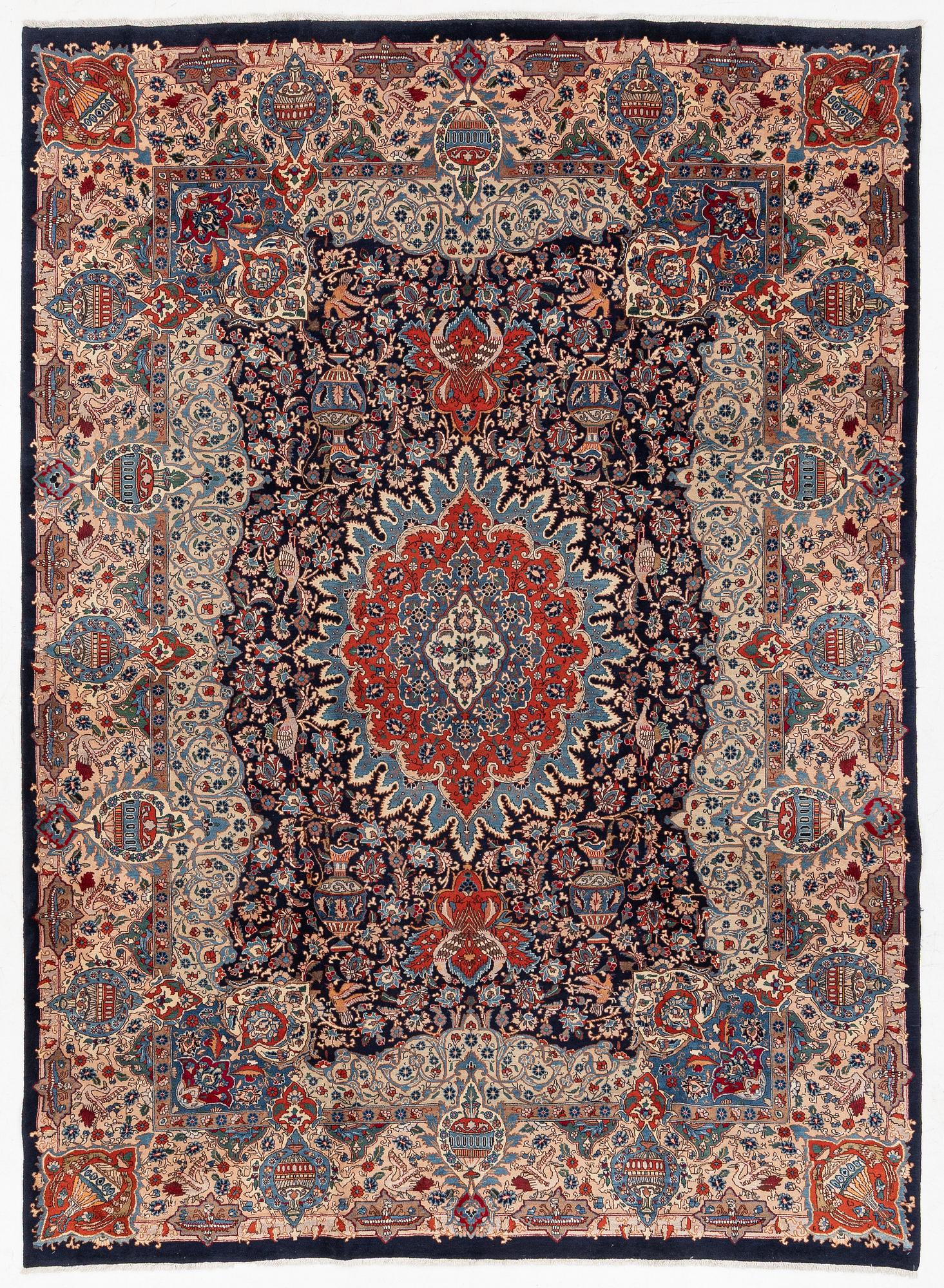 Rug, Kashmar, approx. 350 x 250 cm.