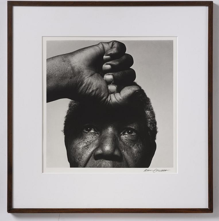 Hans Gedda, "Nelson Mandela", 1990.