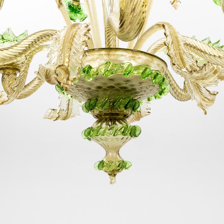 Chandelier Murano Italy mid/second half of the 20th century.