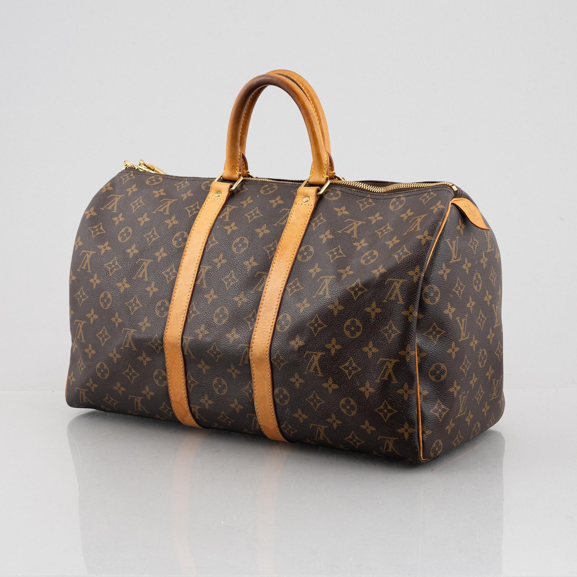 Louis Vuitton, weekend bag, "Keepall 45", 2008.