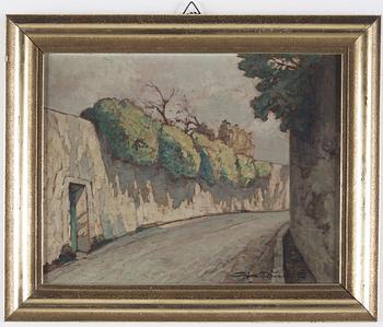 GINO ROMITI, oil on panel, signed.