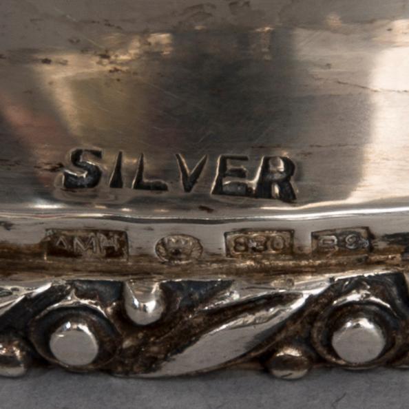 SKÅL, silver, A. Harkon Kulta, Lahtis 1979. Vikt 740 g.