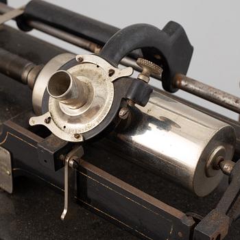 A 'Edison Home phonograph" from Edison, Late 19th century.