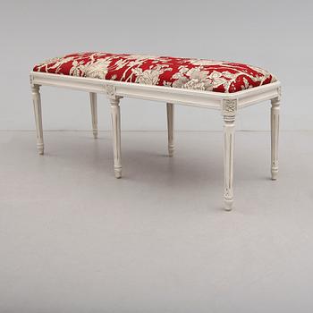 BÄNK, gustaviansk stil, 1900-talets andra hälft.