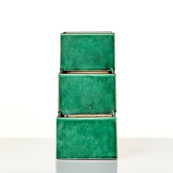 Wilhelm Kåge, a rare "Puzzle" cactus planter model 975/9, Gustavsberg, 1930s.