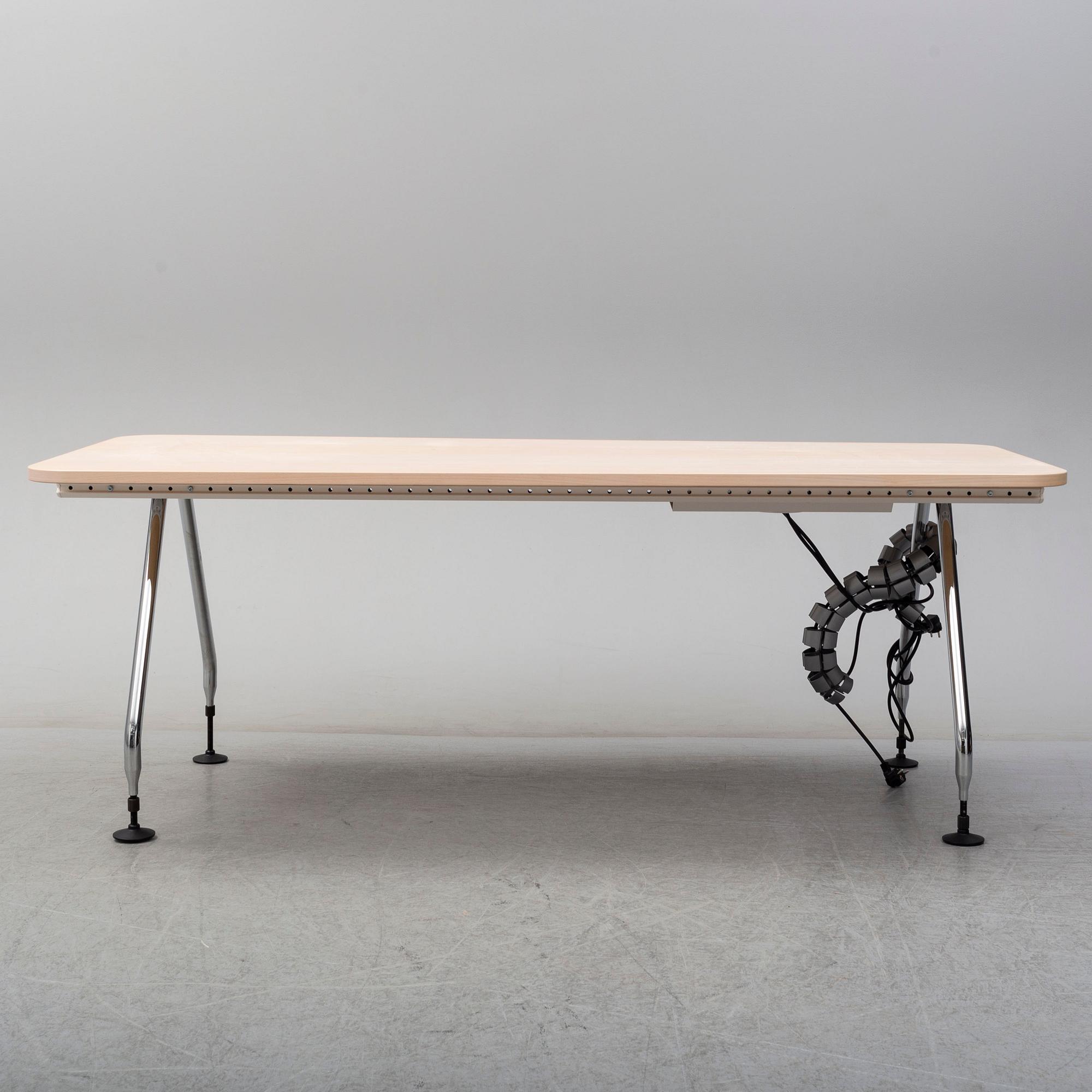 An 'Ad Hoc' desk by Antonio Citterio, Vitra.