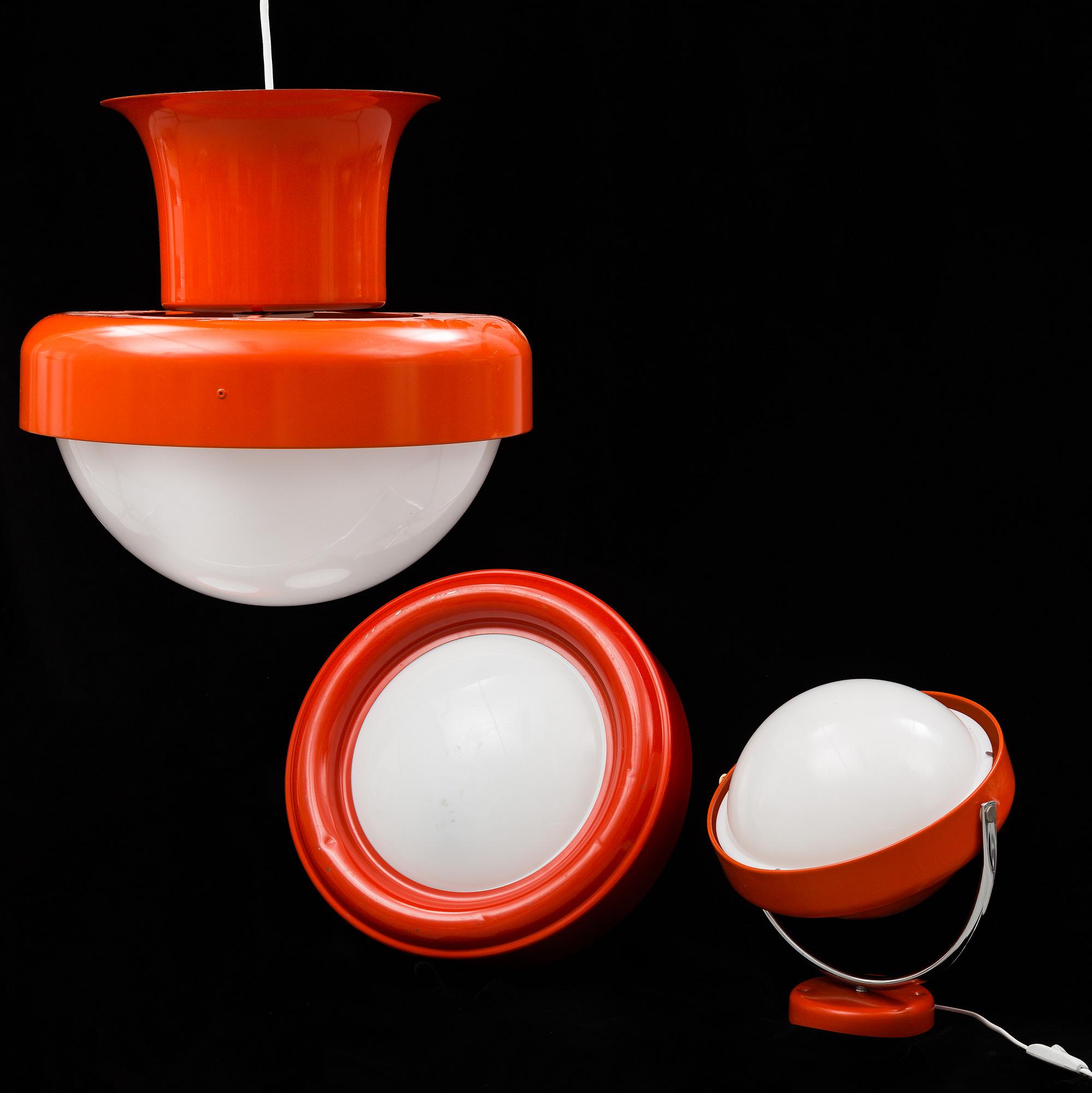 3 lights, secong half of the 20th century.