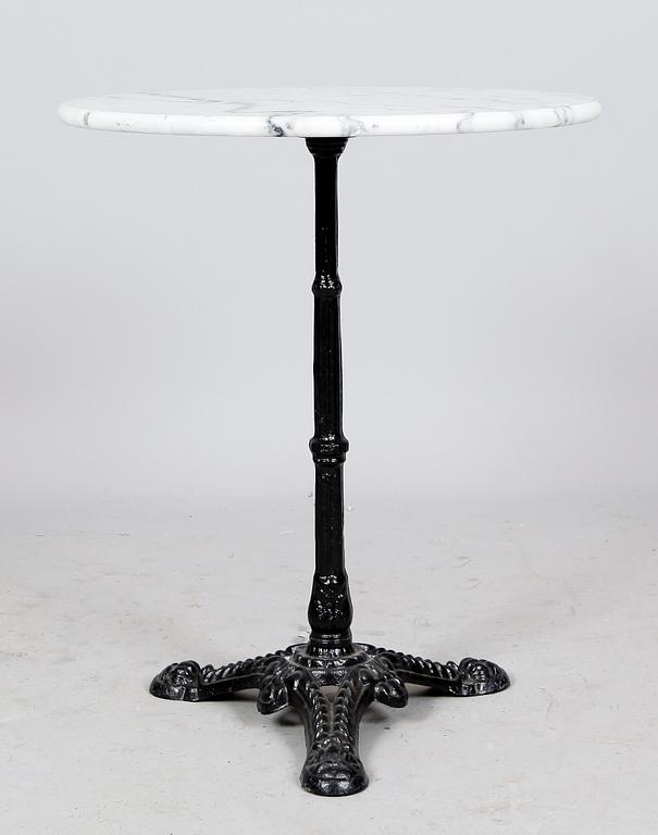 TRÄDGÅRDSBORD, gjutjärn, 1900-tal.