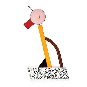 Ettore Sottsass, "Tahiti", bordslampa, Memphis, Milano, efter 1981.