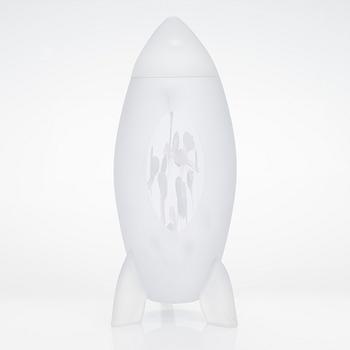 Johannes Rantasalo, glasskulptur "Venus I", signerad 2012. Unik.