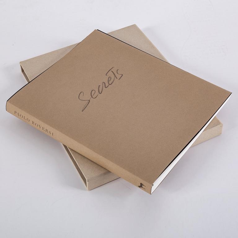 PAOLO ROVERSI, photo book "Secrets", signed, published 2014.