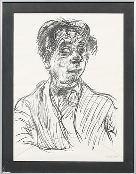 Oskar Kokoschka · OSKAR KOKOSCHKA, litografi, signerad och numrerad 70/125.