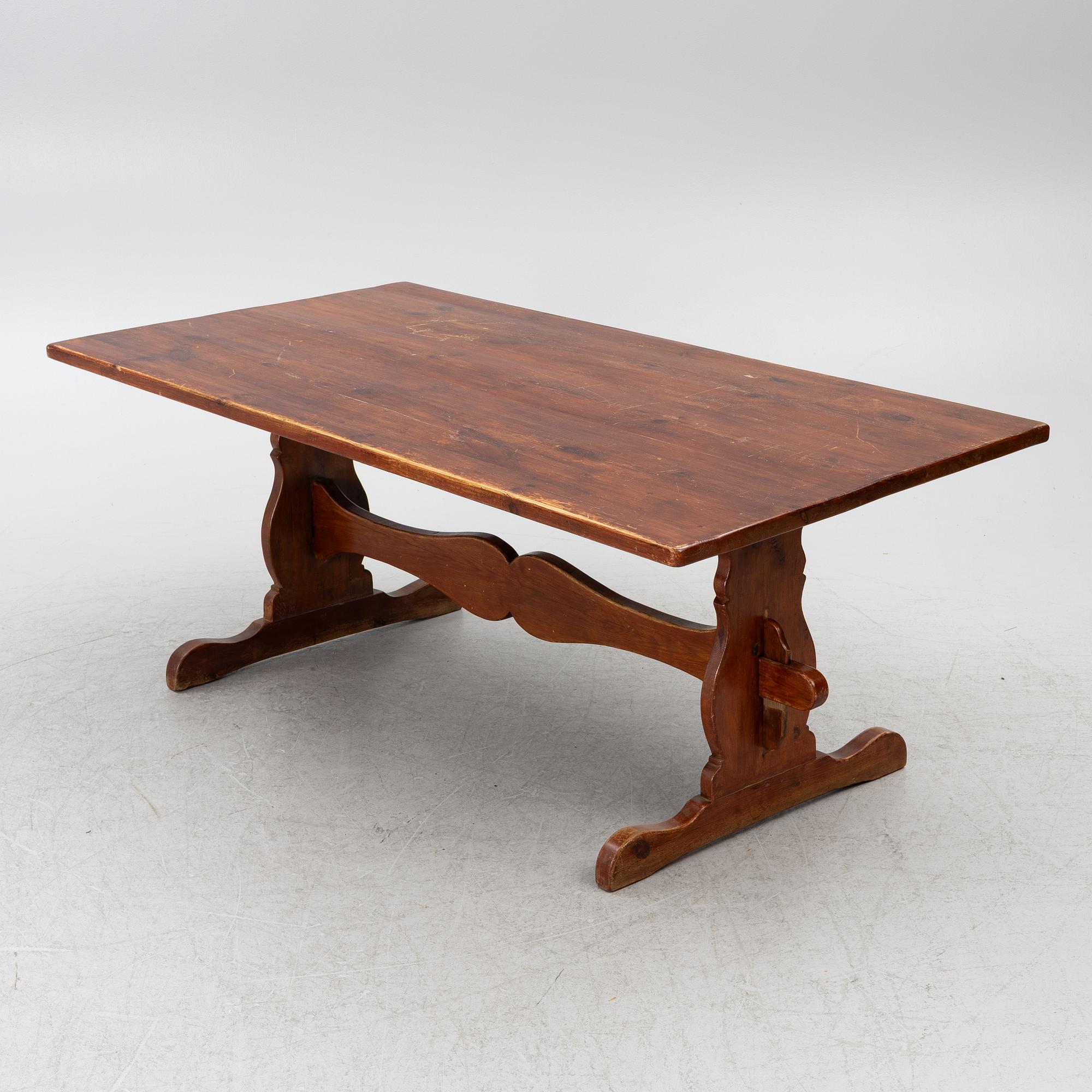 Bock table, from around the year 1900.