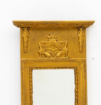 Spegel, empire, 1800-tal.