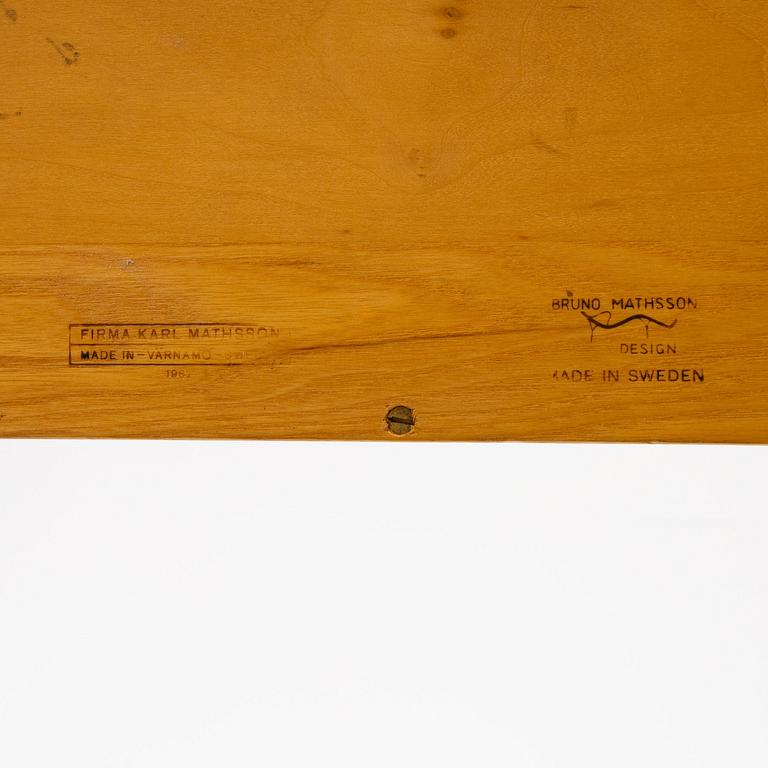 Bruno Mathsson, a reading table, Firma Karl Mathsson, Värnamo, Sweden 1962.