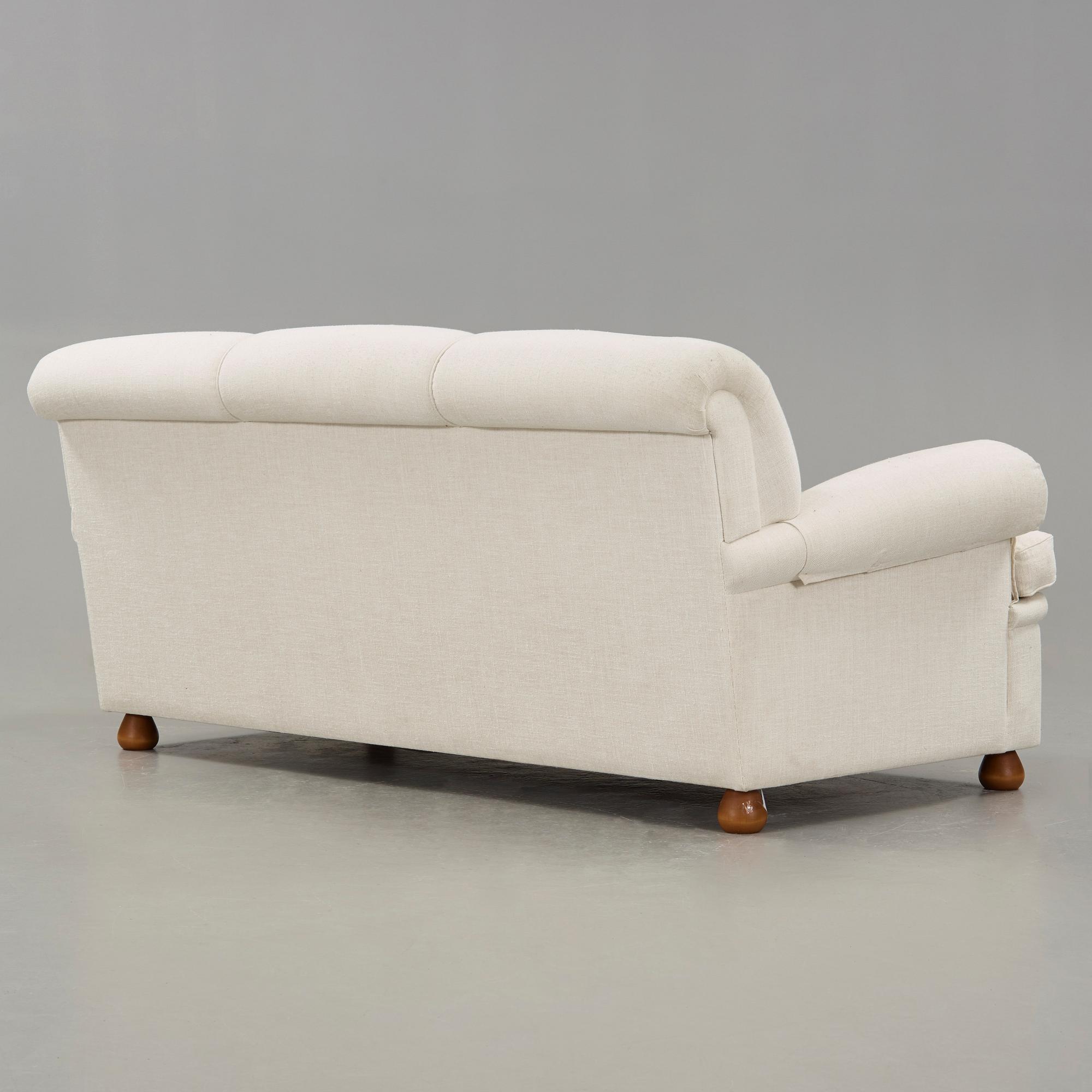 A Josef Frank sofa, model 703, Svenskt Tenn, Sweden.