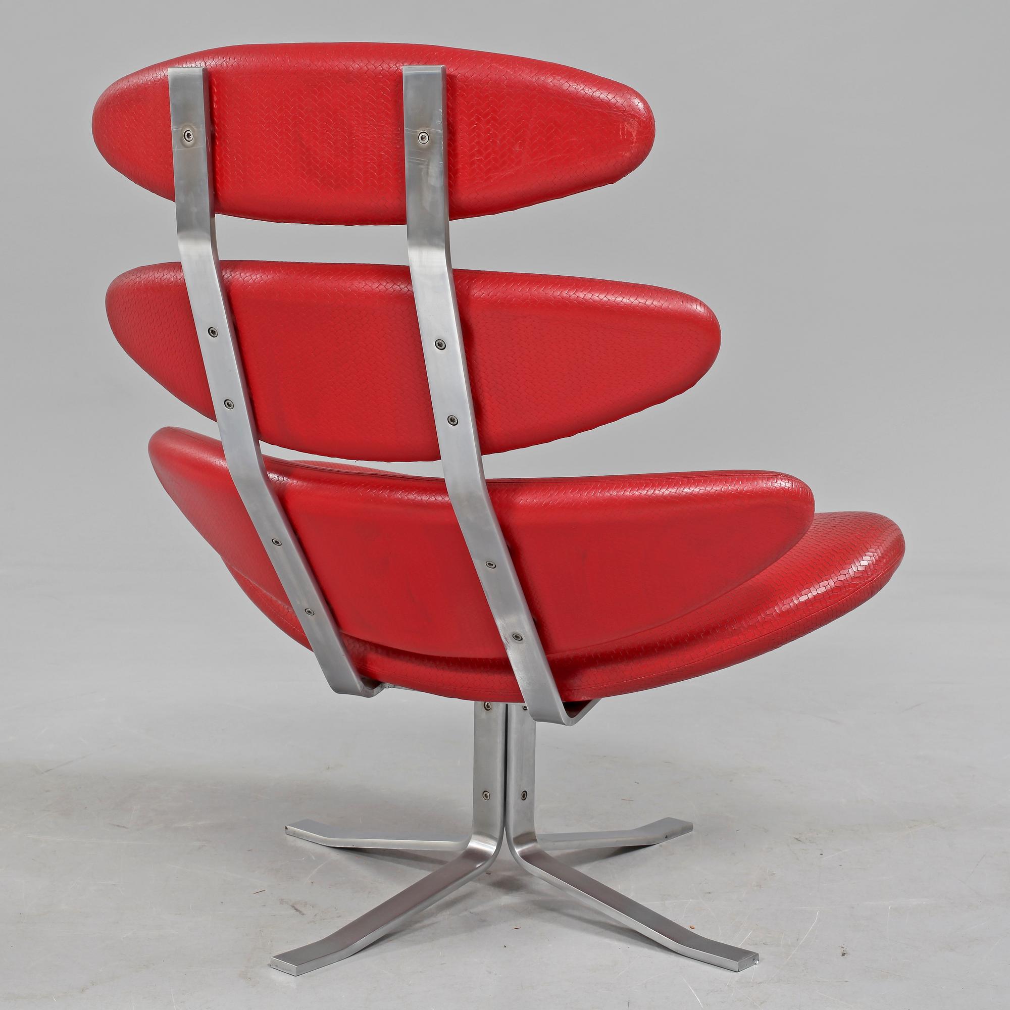 FÅTÖLJ, "Corona", Poul M. Volther, Erik Jørgensen, Møbelfabrik, Danmark, 2000.