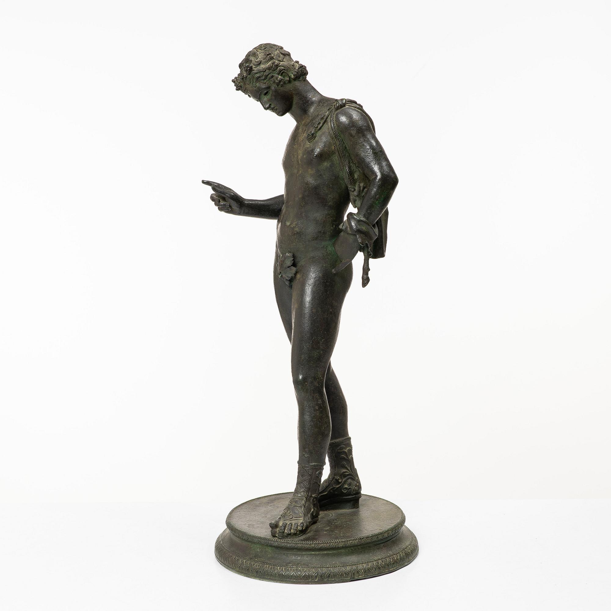 Sculpture, probably 20th century, Dionysus, called Narcissus.