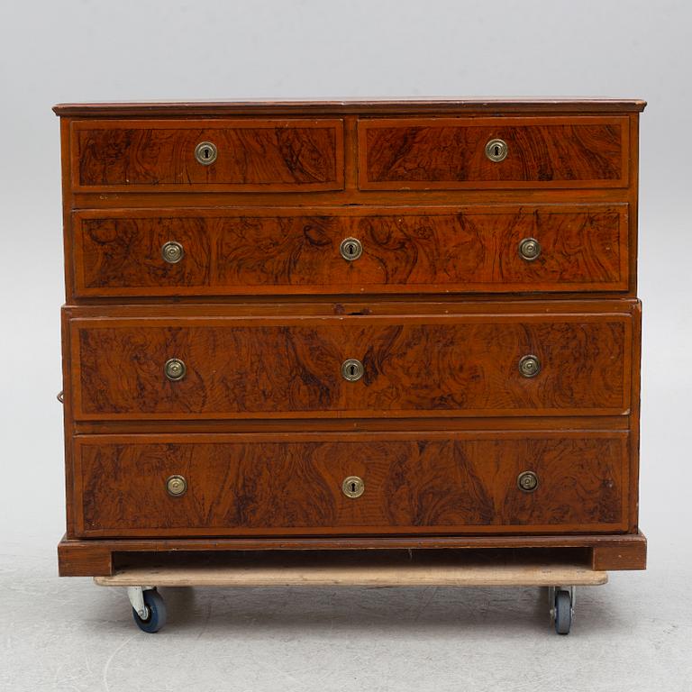 Chest of drawers 19th century.