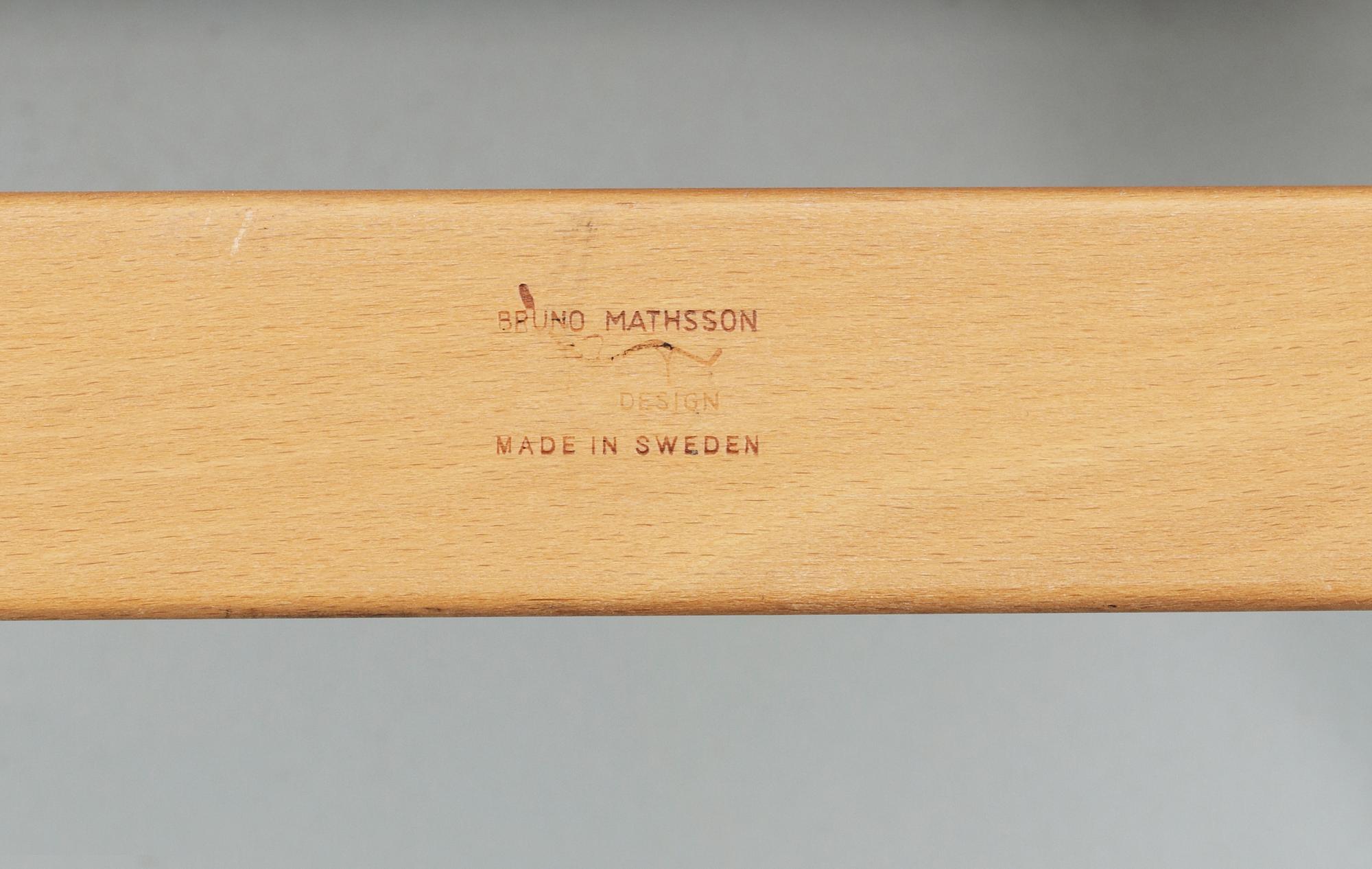 FÅTÖLJER, ett par. "Eva", Bruno Mathsson.