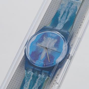 Swatch, Horizon, Cherif & Silvie Defraoui, wristwatch 34 mm.