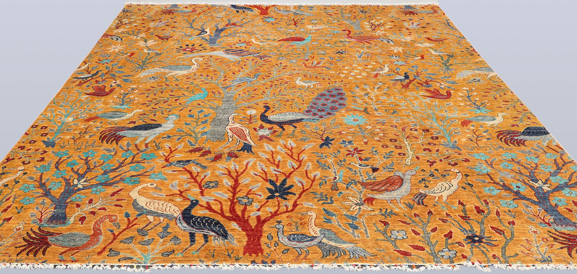 A carpet, Ziegler design, approx. 302 x 248 cm.