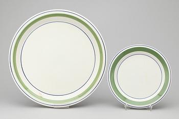 SERVISDELAR, porslin, "Krokus", Arabia.