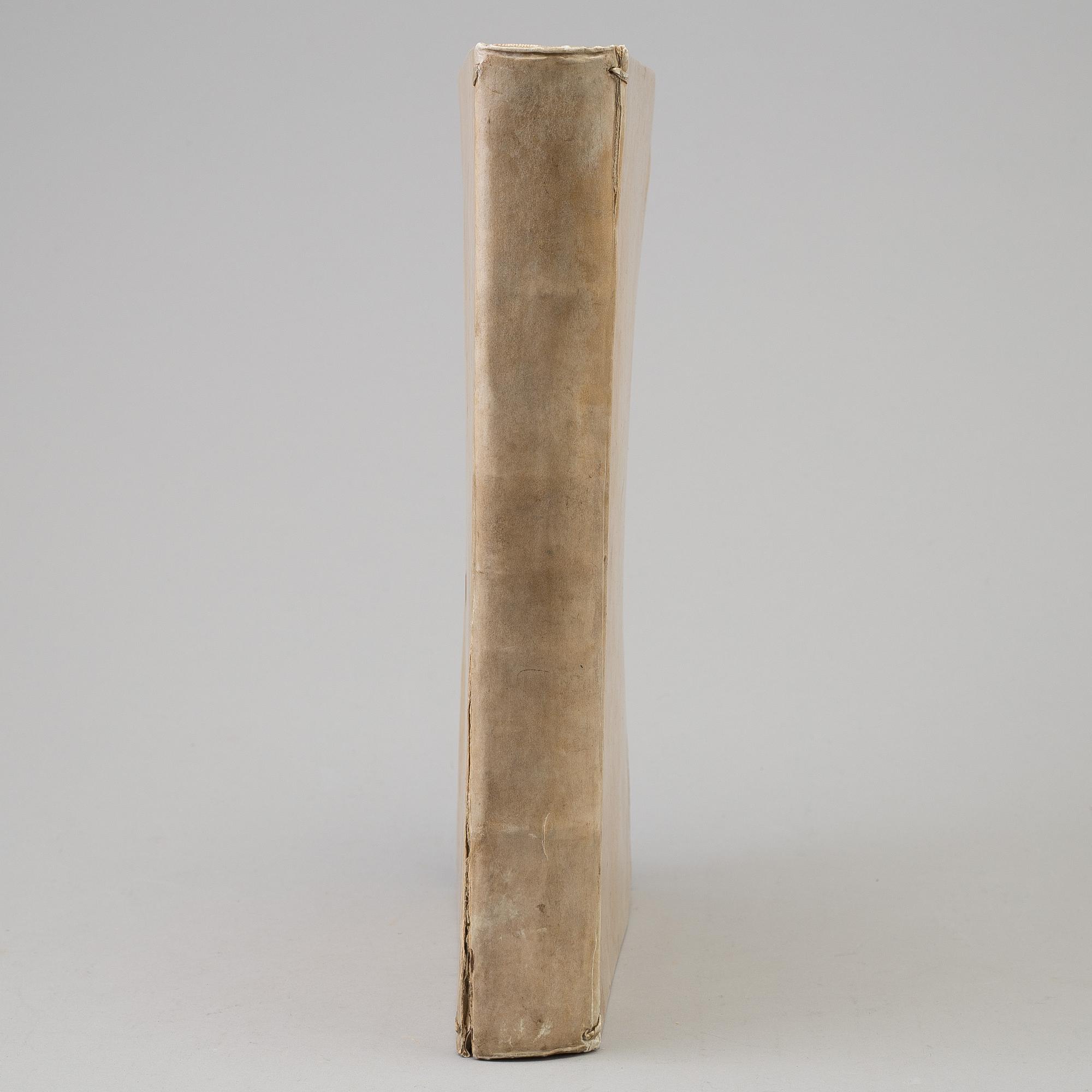 BOK, - Inkunabel, tryckt i Venedig 1481 Cicero: De Officiis.
