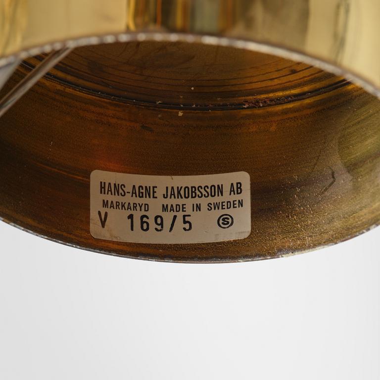 Hans-Agne Jakobsson, a wall sconce, "Sonata", model "V169-5", Hans-Agne Jakobsson AB, Markaryd, 1960s-70s.