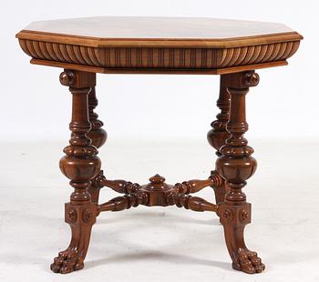 SALONGSBORD, nyrenässans, 1800-talets slut.