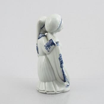 Georg Thylstrup, figurin, modell 1760, porslin, Royal Copenhagen, Danmark, 1900-talets första hälft.