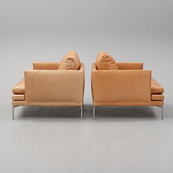 A pair of 'William' easy chairs by Damian Williamson for Zanotta. Designed  2010-15.
