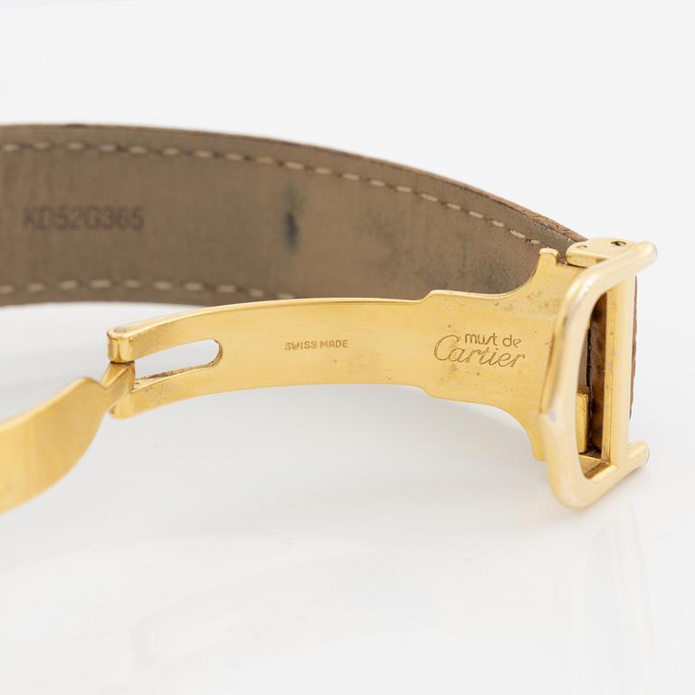 Cartier, Must II, armbandsur, 32,5 mm.
