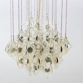 A Ceiling light, Italy, second half of the 20th century.