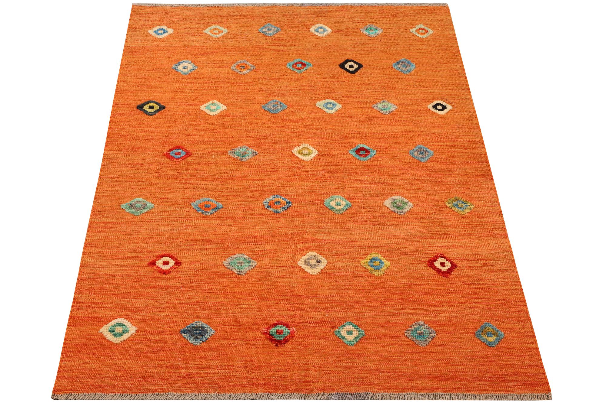 An Afghan Kelim rug, c. 173 x 127 cm.