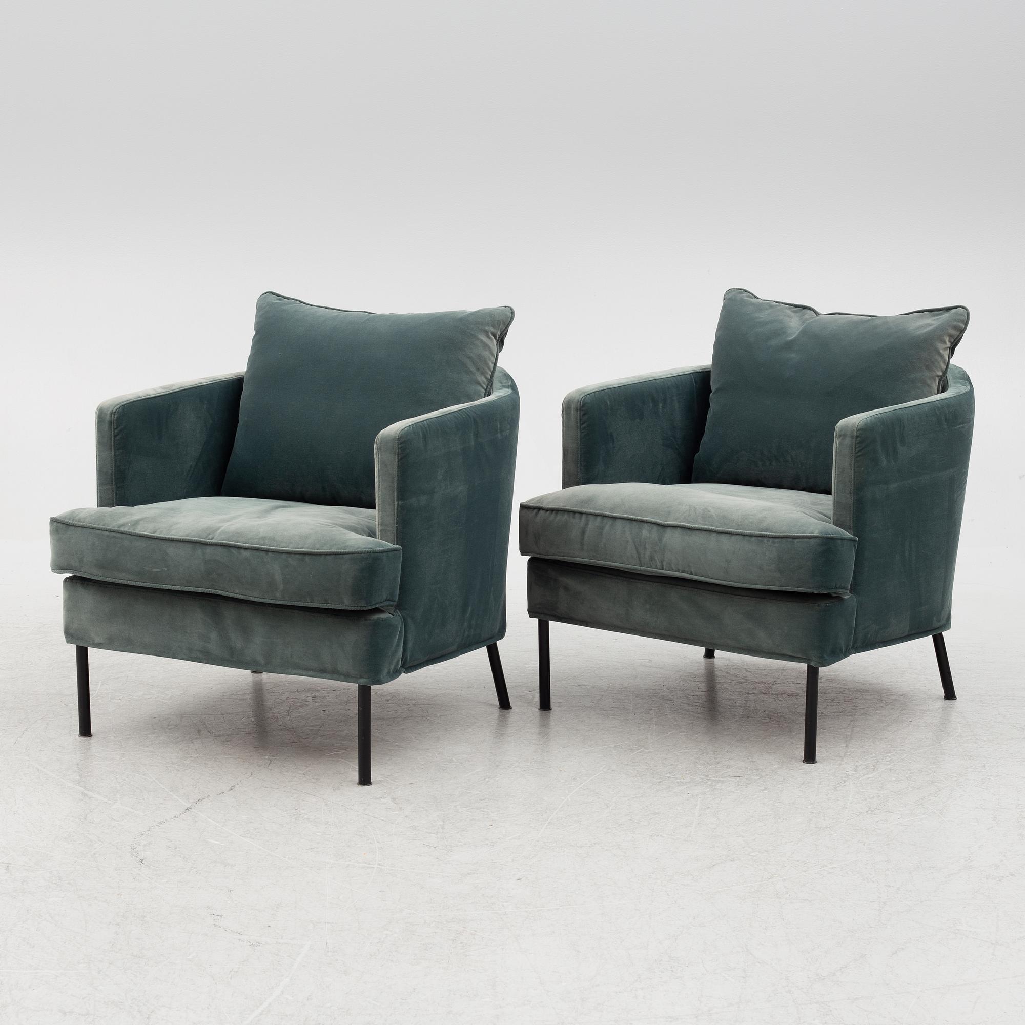 Fåtöljer, ett par, "Julia", Sits, 2000-tal.
