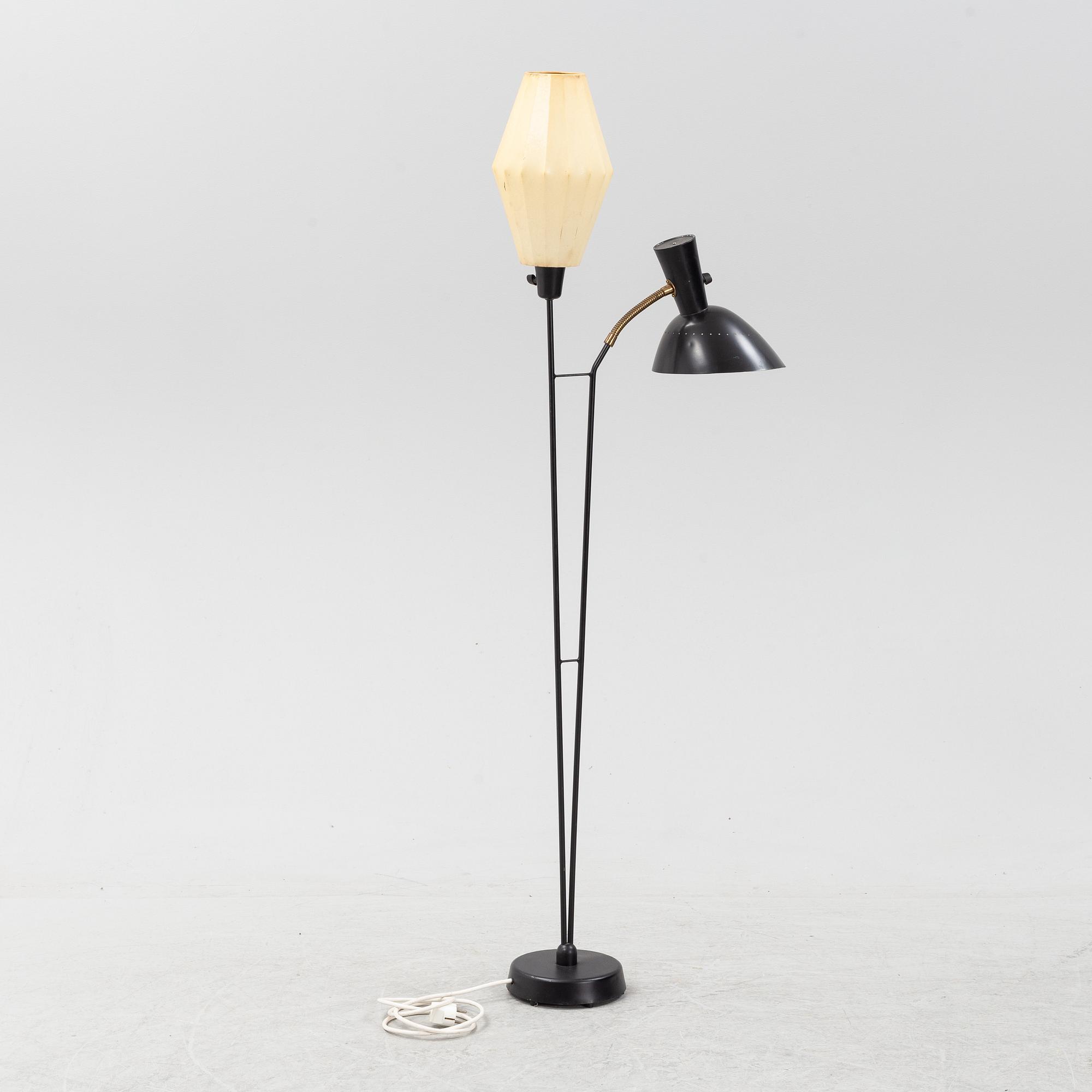Golvlampa, Swedish Modern, 1950-tal.