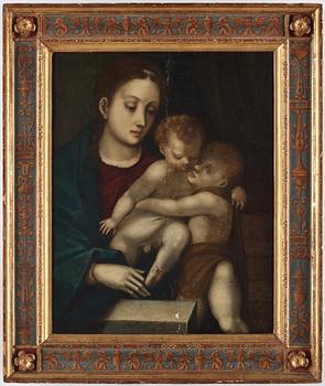 Antonio Allegri Correggio In the manner of the artist, ANTONIO ALLEGRI CORREGGIO, in the manner. Reinforced panel 61 x 48.5 cm.