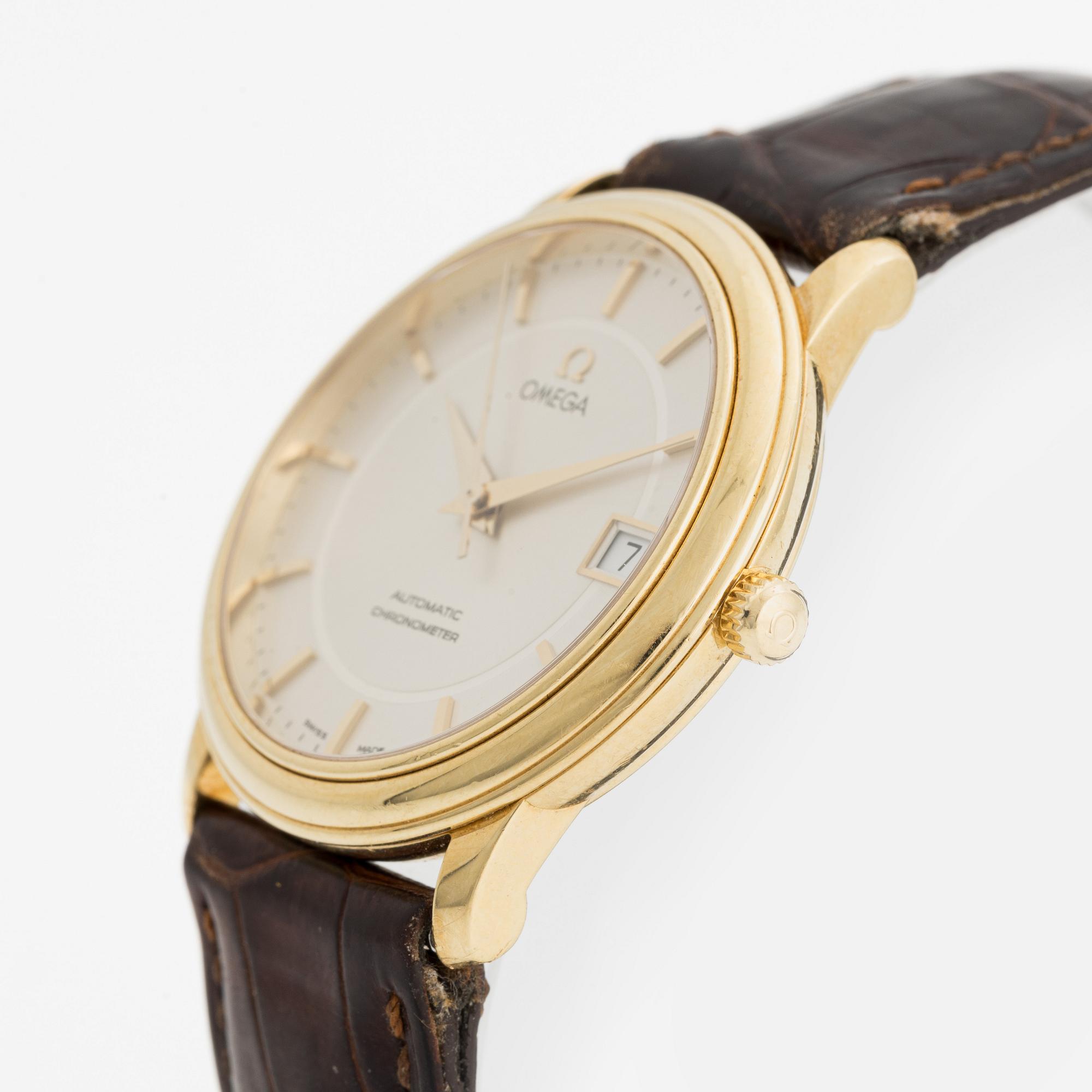 Omega, De Ville, Prestige, armbandsur, 34,5 mm.