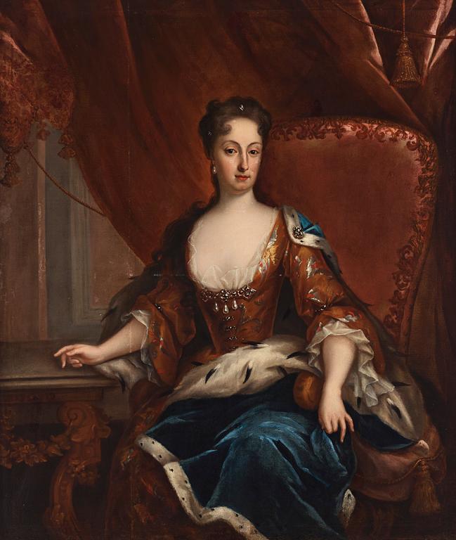 David von Krafft, "Princess Hedvig Sofia of Sweden" (1681-1708).