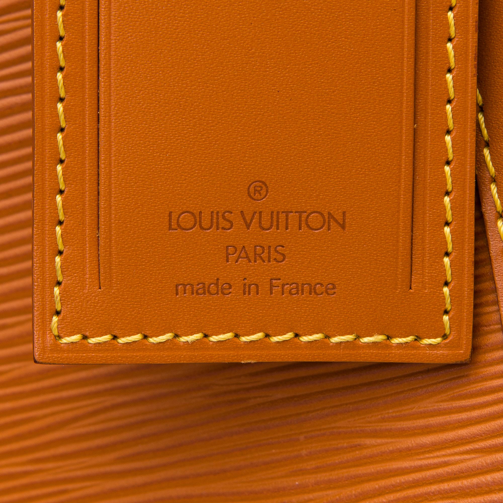 KEEPALL 55 EPI TRAVEL BAG.